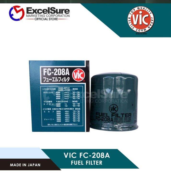 Vic Fuel Filter Fc A For Isuzu C C Ba Be B