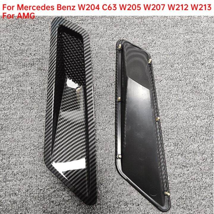 Pcs Engine Hood Vent Louvers For Mercedes Benz W C W W W