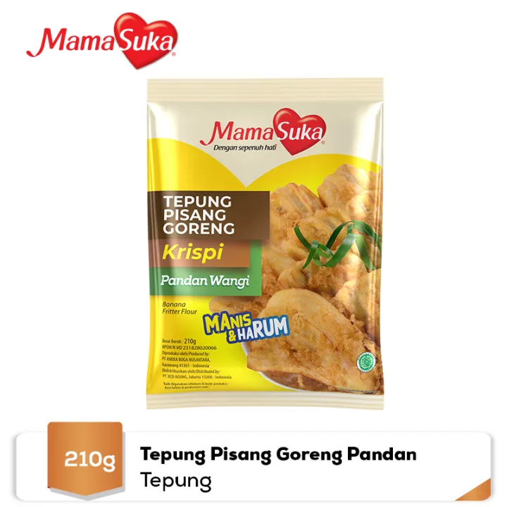 Mamasuka Tepung Pisang Goreng Pandan Gr Lazada Indonesia