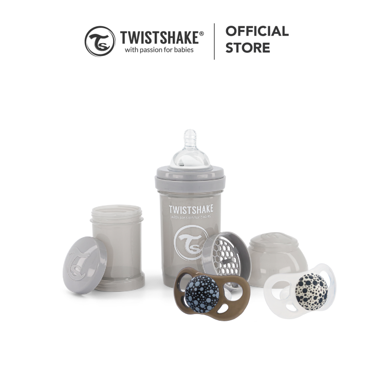 Twistshake Starter Set For Newborn Anti Colic Baby Bottle Ml