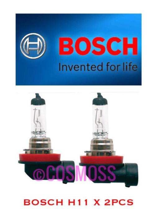 ORIGINAL BOSCH H11 12V 55W BULB X 2PCS Lazada