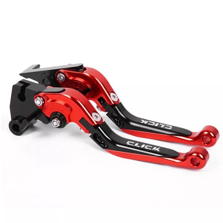 For Honda Click I I Motorcycle Cnc Adjustable Foldable Extendable