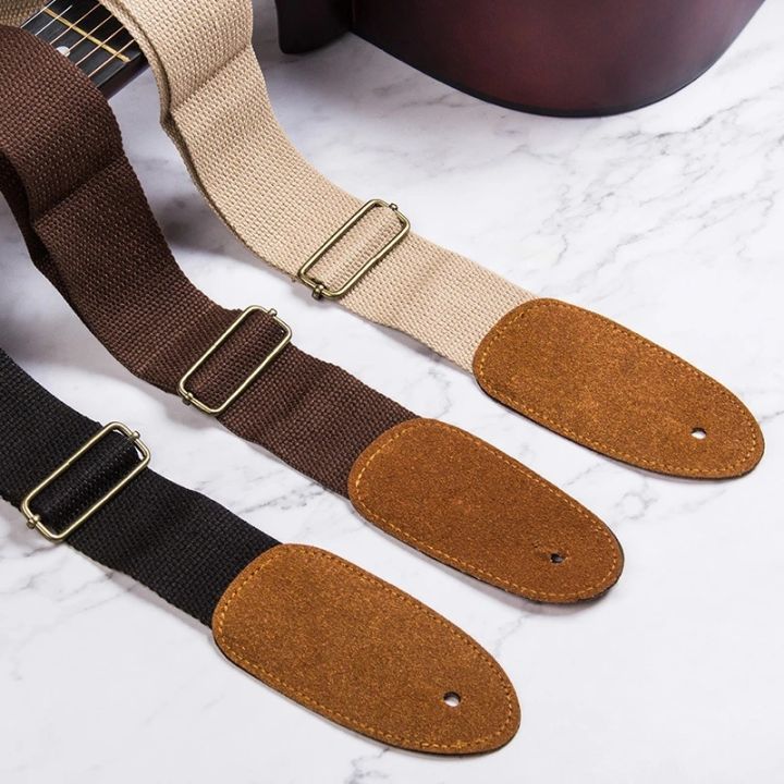 Cotton Guitar Strap Belt For Acoustic Electric Guitar And Bass Guitar