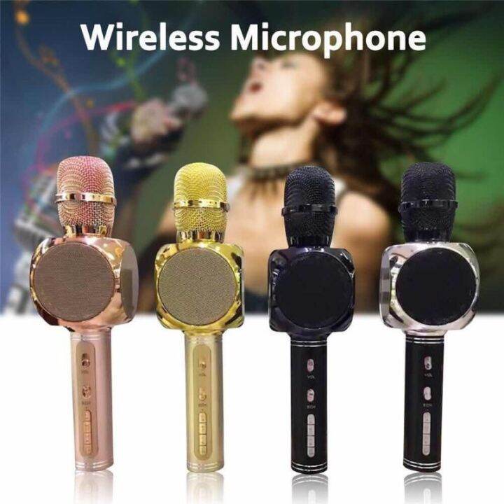 Ttc Ys Wireless Bluetooth Microphone Ys Karaoke Speaker Lazada Ph