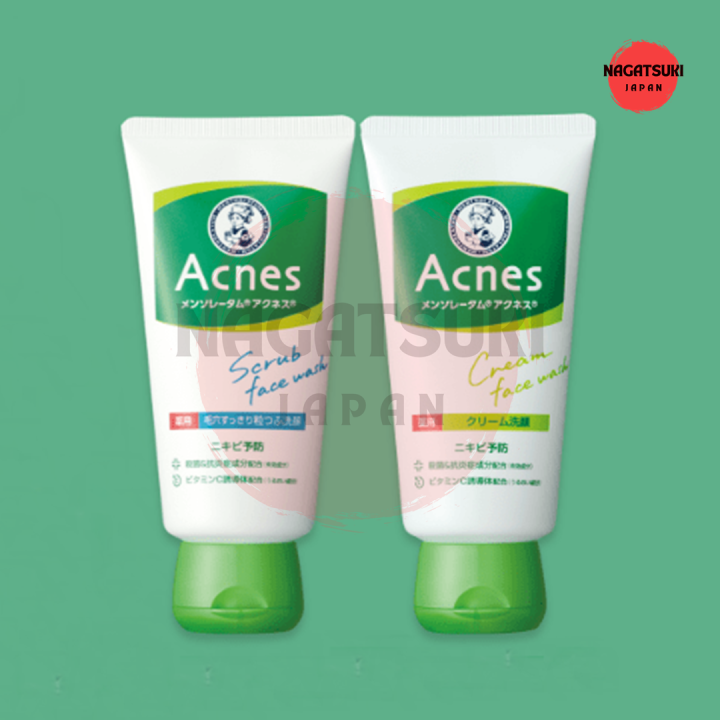 Rohto Mentholatum Acnes Face Wash Lazada PH