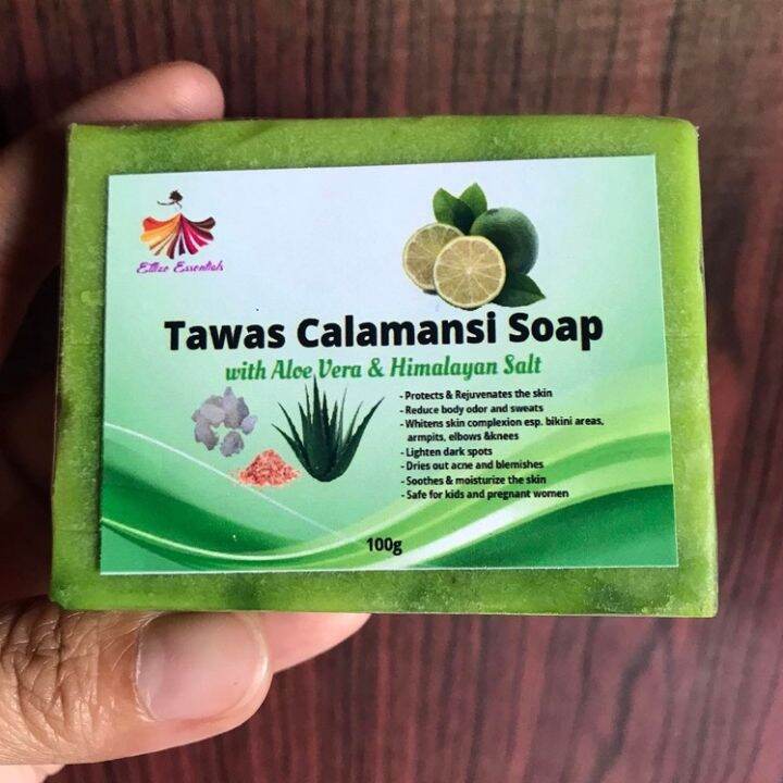 Tawas Calamansi Soap With Aloevera Himalayan Salt 100g Lazada PH