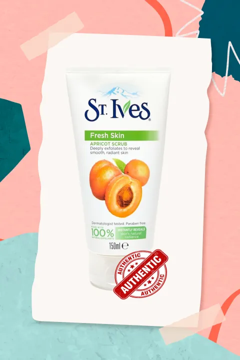 St Ives Fresh Skin Apricot Scrub Ml Lazada Ph