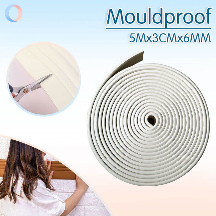 M Foam Wall Edge Strip Stickers Self Adhesive Waterproof Baseboard