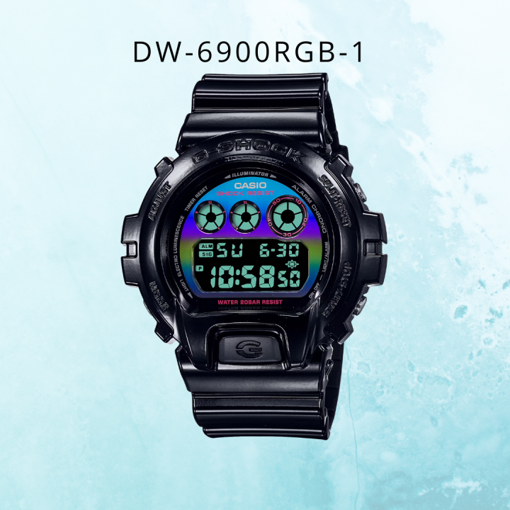 ORIGINAL CASIO G SHOCK DW 6900RGB 1 MAN WATCH DW6900RGB 1 Lazada