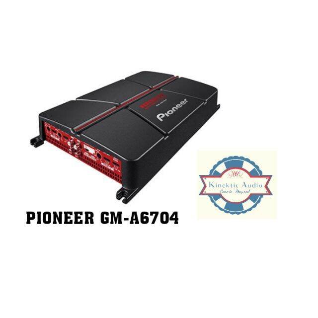 Pioneer Gm A Channel Bridgeable Amplifier With Bass Boost