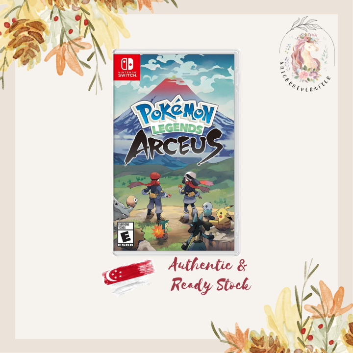 SG Pokemon Legend Arceus Nintendo Switch Lazada Singapore