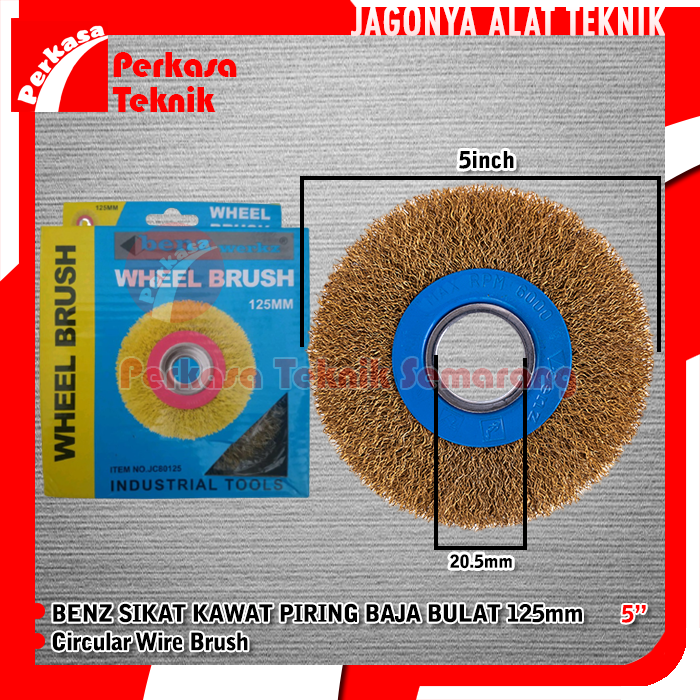 Sikat Kawat Piring Baja Bulat Mm Benz Circular Wire Brush