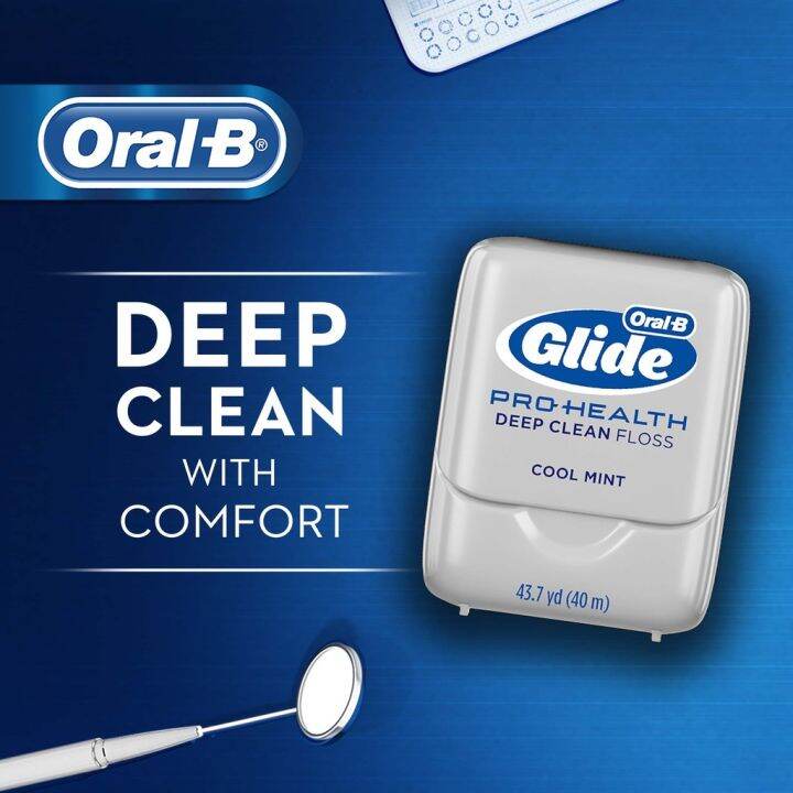 READY STOCK Oral B Glide Pro Health Deep Clean Floss Dental Floss