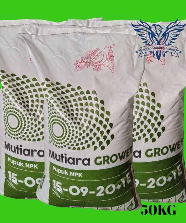 Karungan Pupuk Npk Grower Te Kg Mutiara Meroke Kemasan