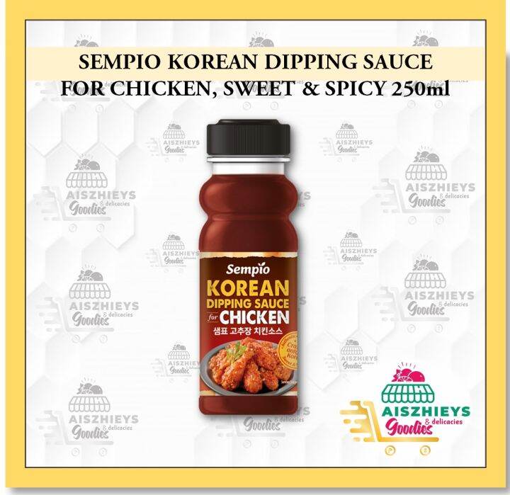 SEMPIO KOREAN DIPPING SAUCE FOR CHICKEN 250ml FLAVOR SWEET SPICY