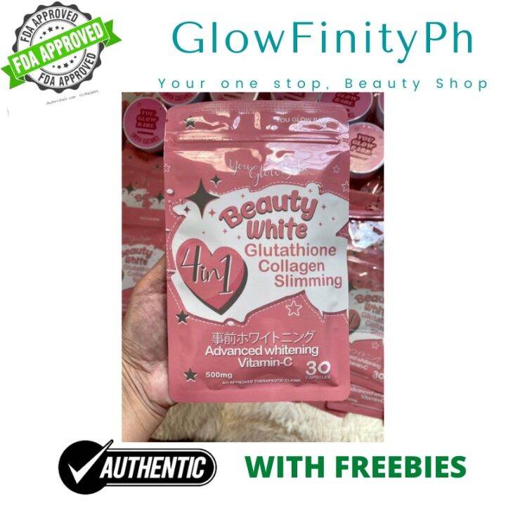 You Glow Babe Beauty White In Glutathione Collagen Slimming Capsule