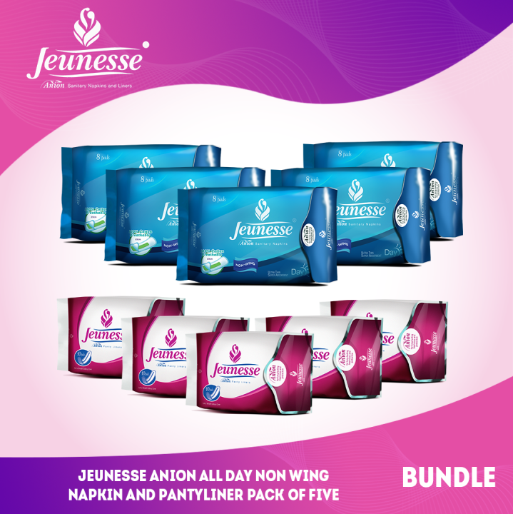 Jeunesse Anion Ultra Day Non Wing Super Absorbent Ultra Thin Sanitary