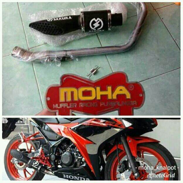 Knalpot Racing Sakura Untuk Cbr Facelift Kolong Lazada Indonesia