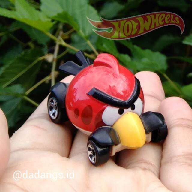 Loose Red Angry Bird Action Figure Mattel Hw Hot Wheels Hotwheels Burung Merah Marah Manuk Figur