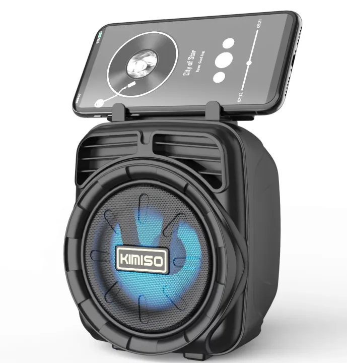 Speaker Bluetooth Aktif Portable Karaoke With Mic Super Bass Mini Box