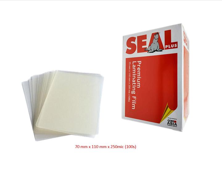 Seal Laminating Film 70mm X 100mm X 250 Mic 100s Seal Plus Lazada PH