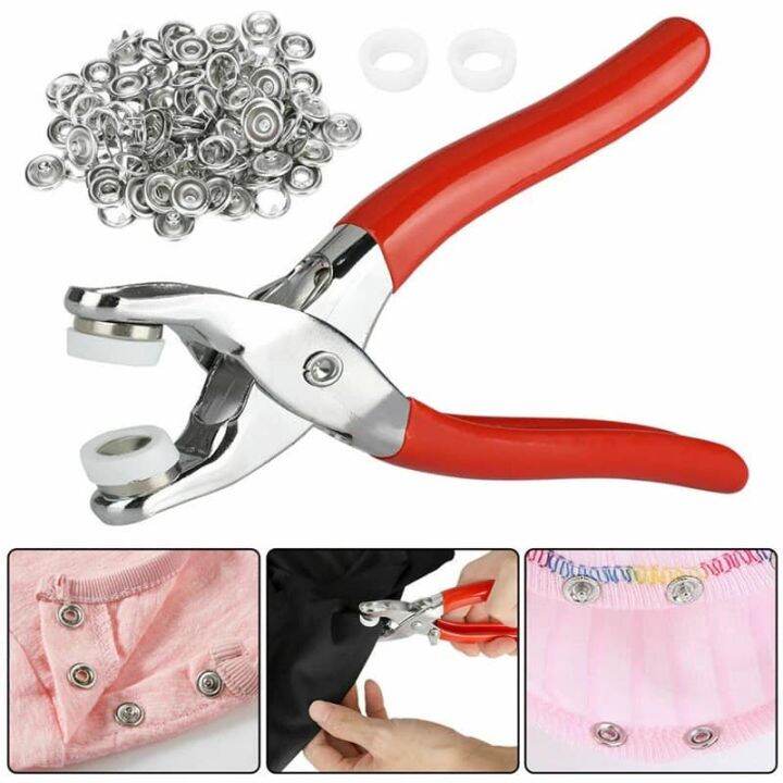 Snap Button Pliers Snap Pliers Fastener Press Button Fixing Tool Sewing