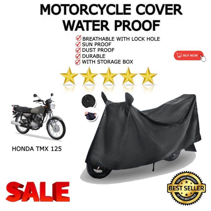 Honda Tmx Waterproof Motorcycle Cover Motor Cover Lazada Ph