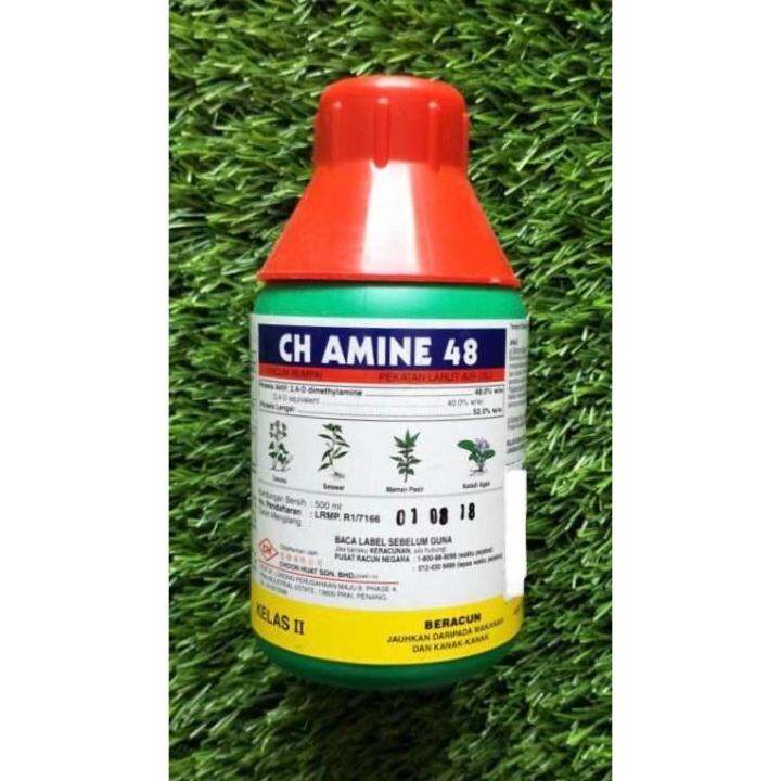 500 ML CH Amine 48 2 4 D Dimethylamine 48 Racun Rumput Herbicide Lazada