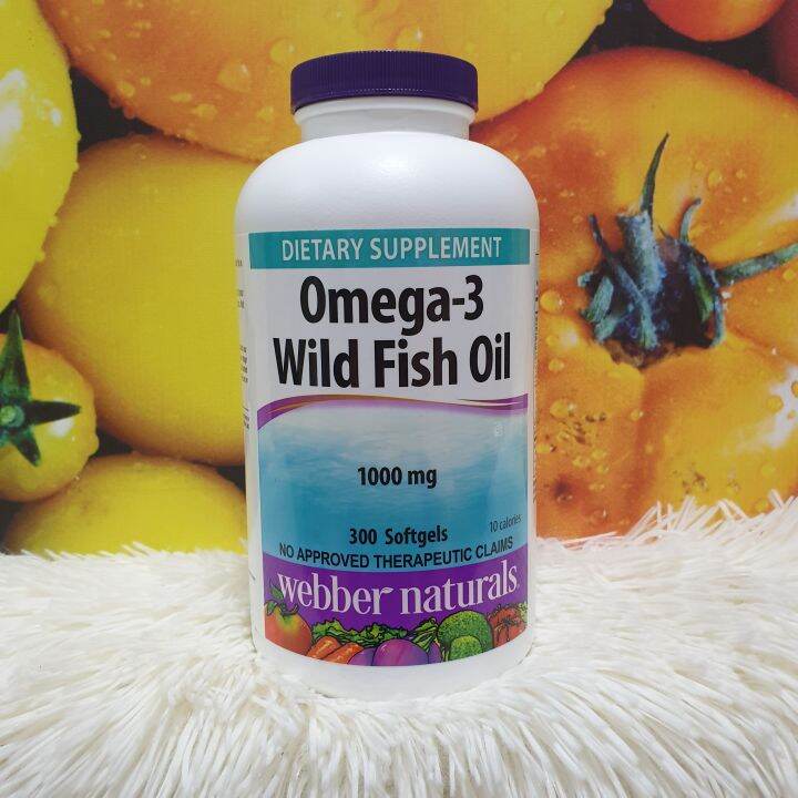 Webber Naturals Omega Wild Fish Oil Mg Softgels Lazada Ph