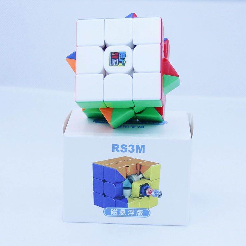 H Moyu RS3M Maglev 2021 Magnetic Cobo 3x3x3 Magic Cube RS3 M