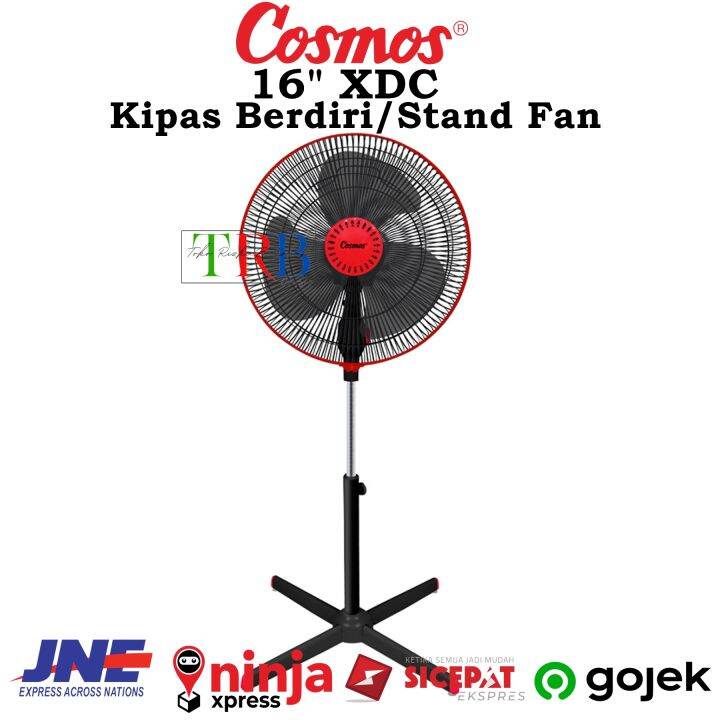 Cosmos Xdc Kipas Angin Stand Berdiri Kaki Silang Inch Cm