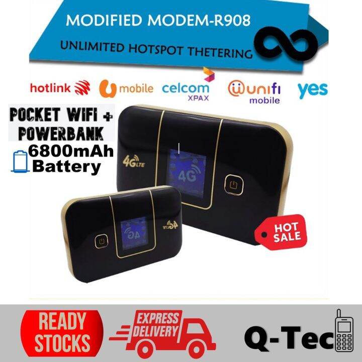 Hot G Lte Pocket Wifi Mf Mah Battery Unlimited Data And