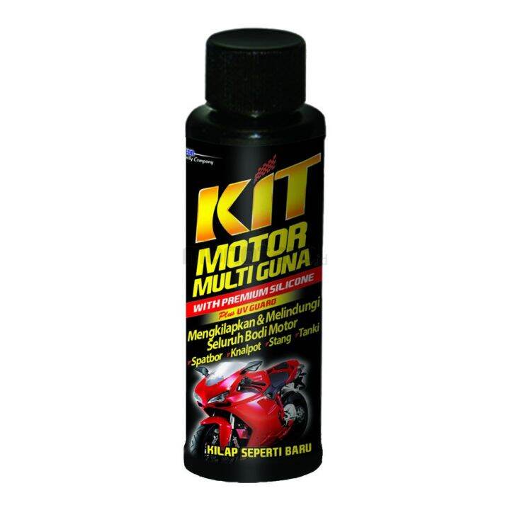 Kit Pengkilap Motor Multiguna With Premium Silicone 100ml Lazada