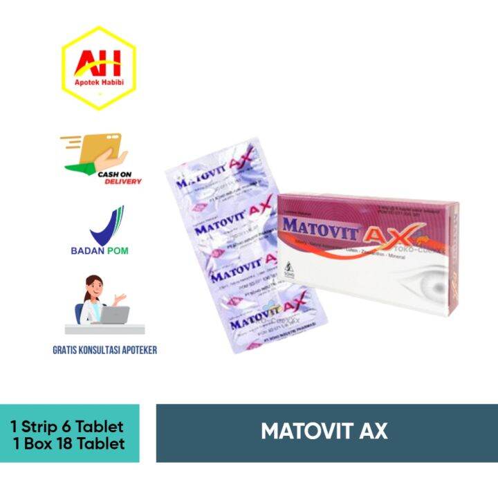 Matovit Matopit Matofit Ax Box Isi Tablet Obat Untuk Mengurangi