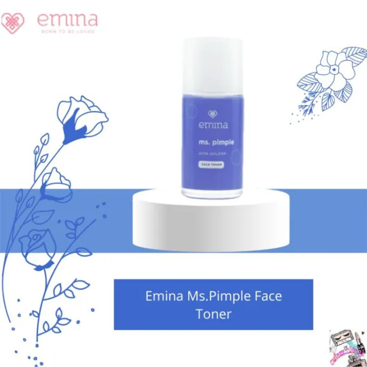 Emina Ms Pimple Acne Solution Face Toner Ml Lazada Indonesia