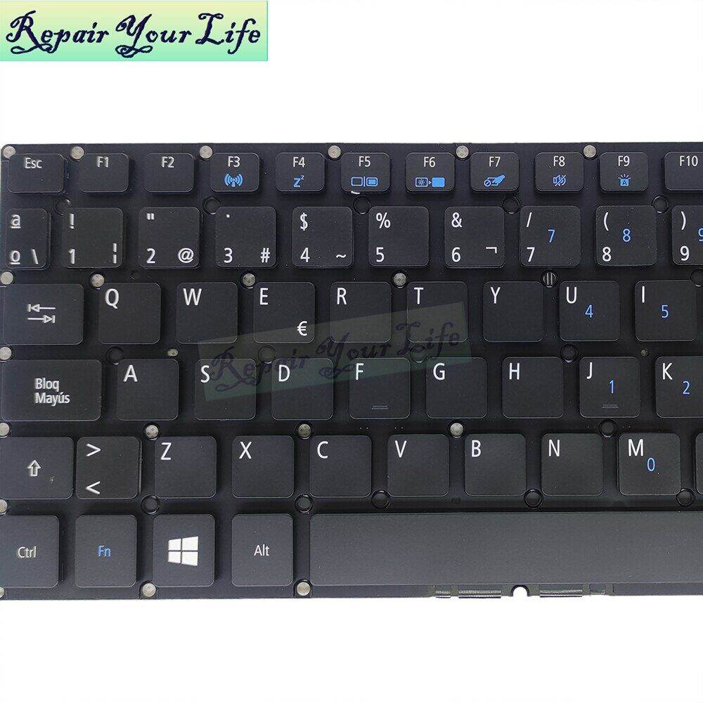 Spanish Backlit Keyboard For Acer Aspire E E E E E