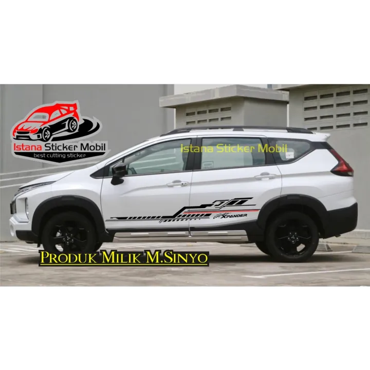 Stiker Mobil Xpander List Stripe Mobil Mitsubishi Xpander Sticker Side