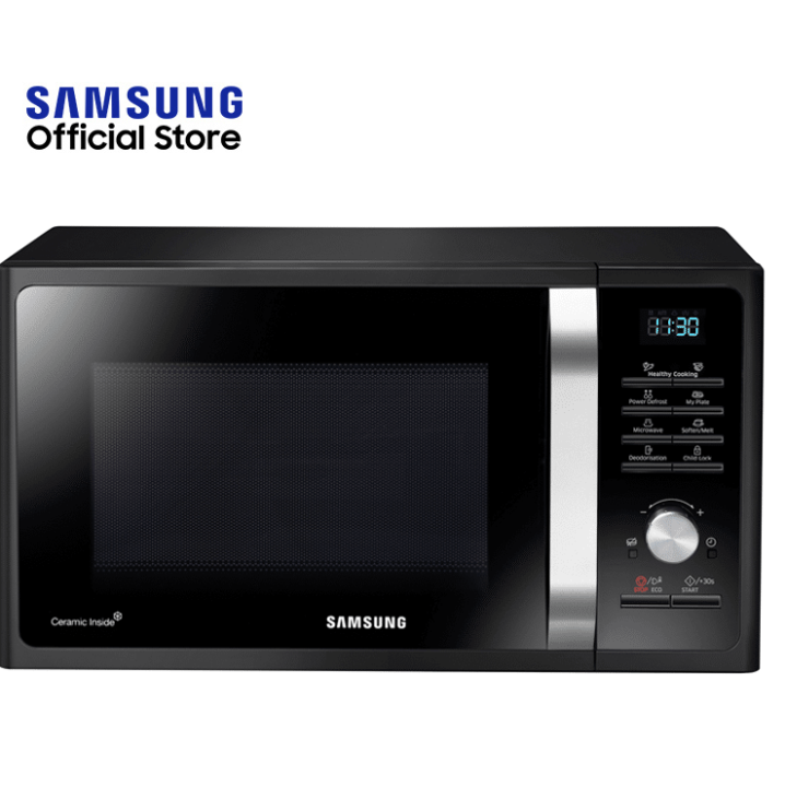 Samsung 28L Steam Microwave Oven MS28F303TFK TC Black Lazada PH