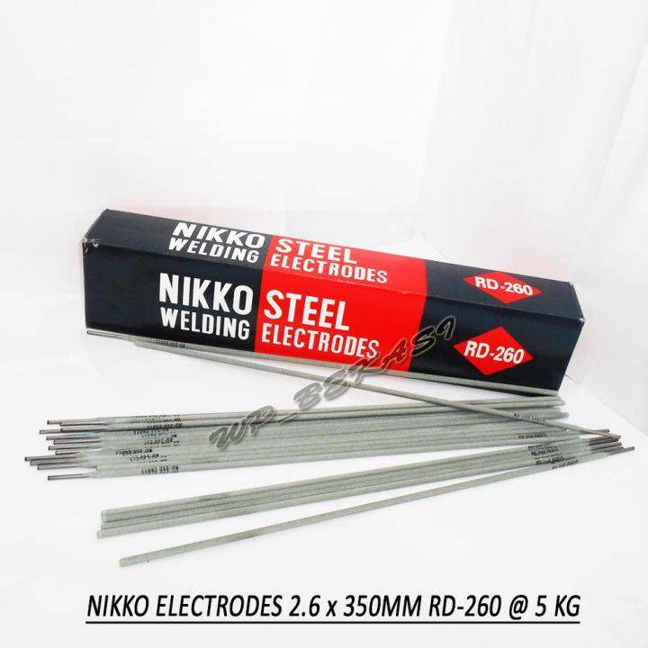 1 Box 5kg Kawat Las Listrik Elekroda Nikko Welding Electrodes RD 260 2