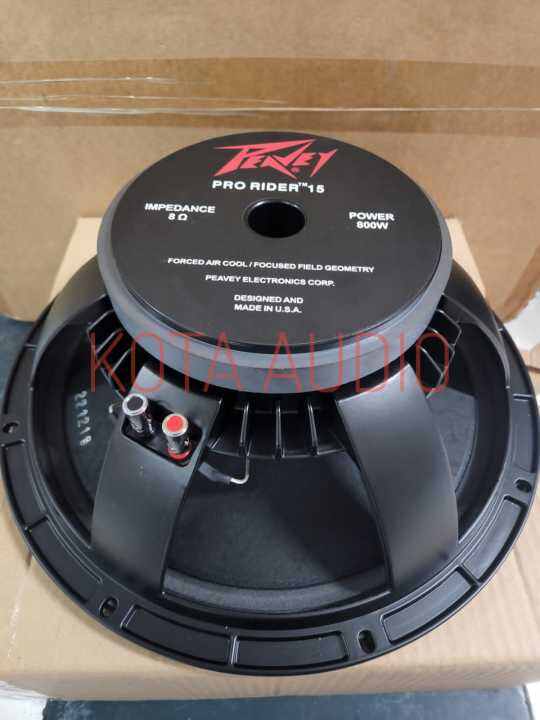 Speaker Komponen Peavey Pro Rider 15 Inch 800 Watt Lazada Indonesia