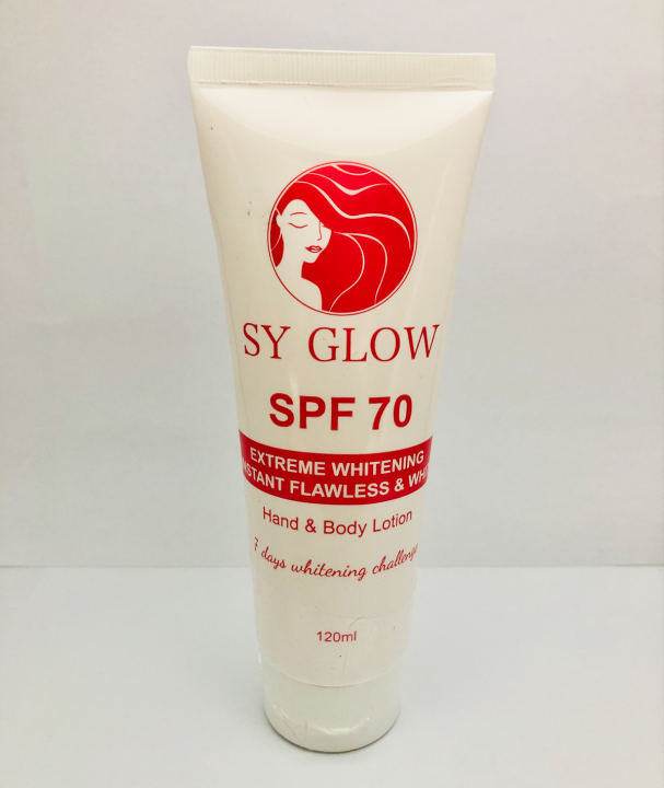 SY Glow Extreme Whitening Lotion With SPF 70 Lazada PH