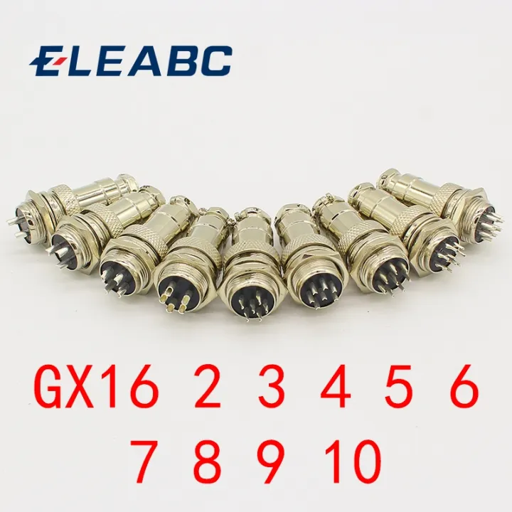 Set Gx Pin Male Female Diameter Mm Wire Panel