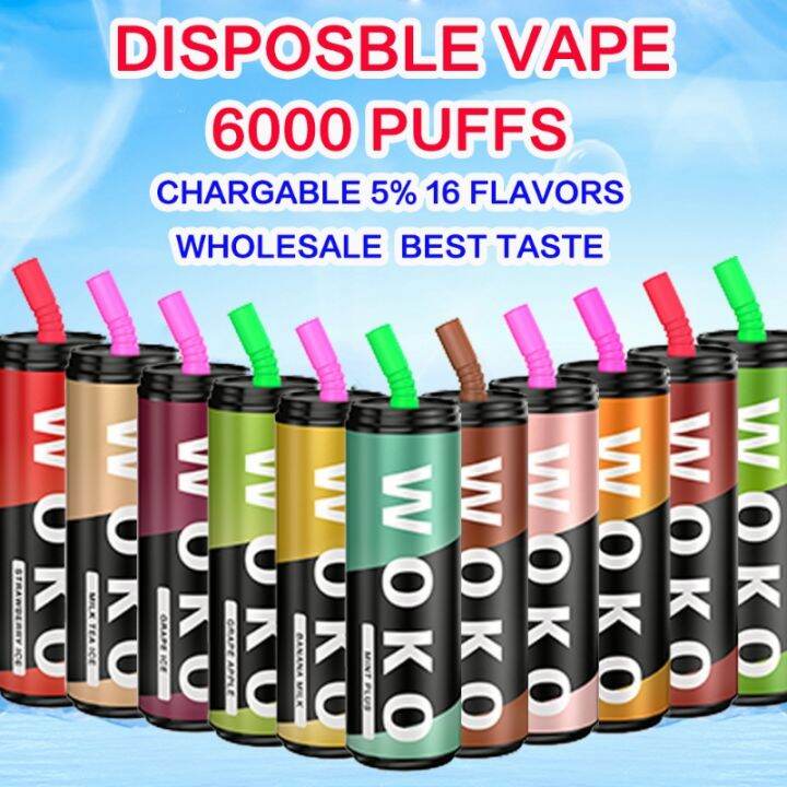 LegitPuff Bar PLUS 6000 Puffs Disposable Vape Rechargeable Pod 5 Nic