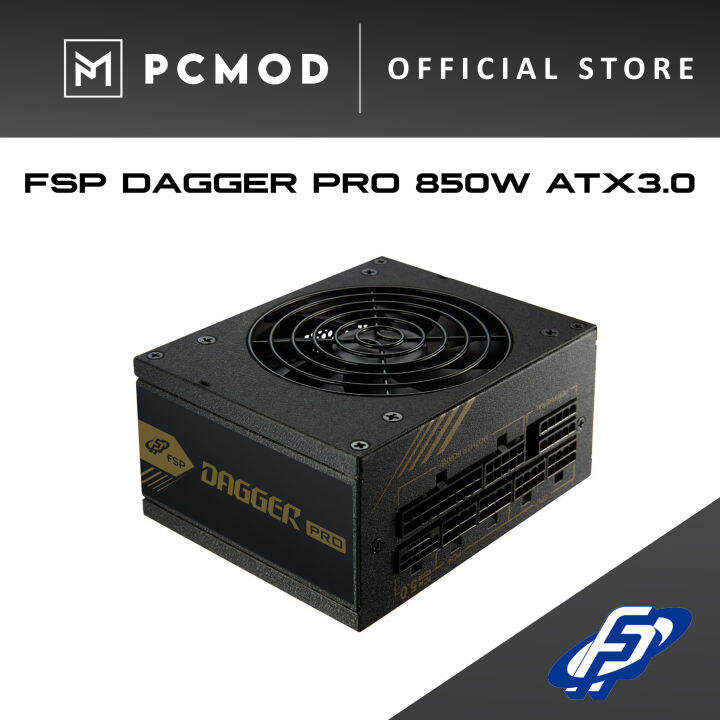 FSP DAGGER PRO ATX3 0 PCIe5 0 850W 80 Plus Gold Full Modular SFX PSU