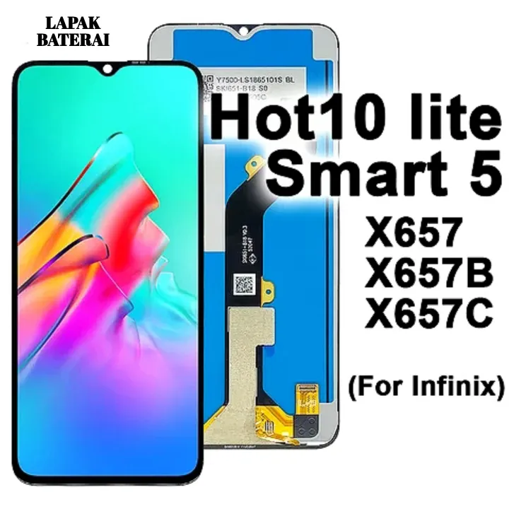 LCD INFINIX HOT 10 LITE X657b Lcd Touchscreen HOT 10 LITE Fullset