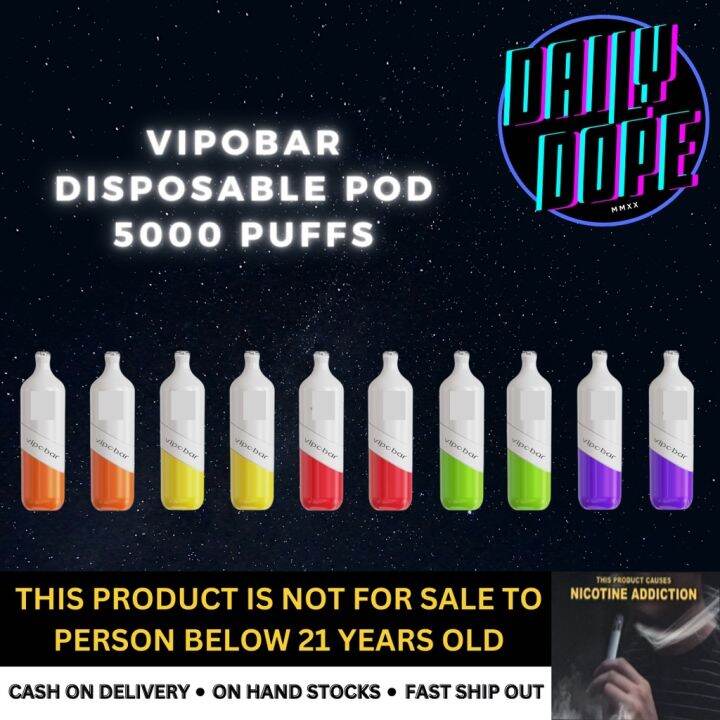 Legit Vipo Bar Puffs Disposable Pod Vipo Bar Puffs