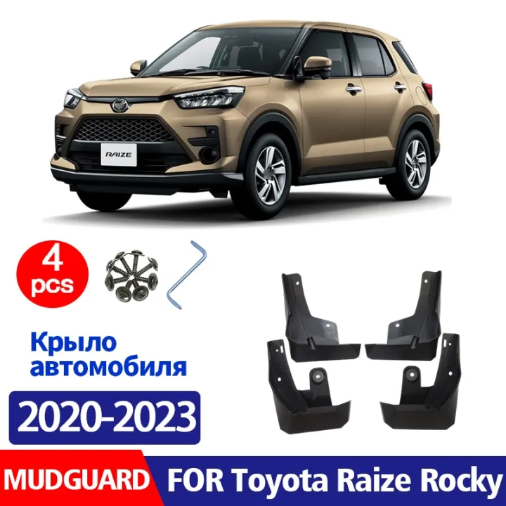 2020 2021 2022 2023 FOR Toyota RAIZE ROCKY Mud Flap Guards Splash