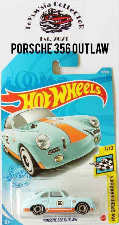 HOT WHEELS PORSCHE 356 OUTLAW GULF SERIES SPEED GRAPHIC Lazada