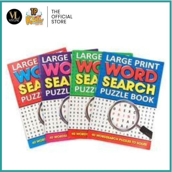 Large Print Word Search Puzzle Book Lazada PH