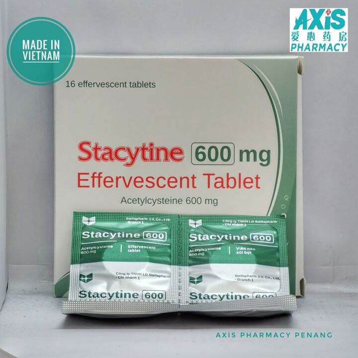 Stacytine Mg Effervescent Tablet S Tablet Box Exp